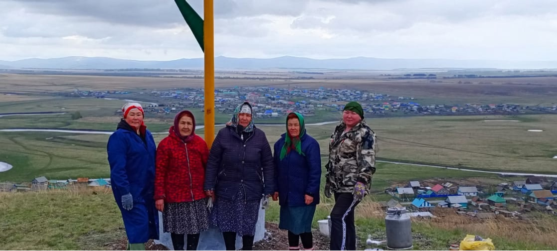 Таулыҡайҙа ҡурай һәйкәле тергеҙелде