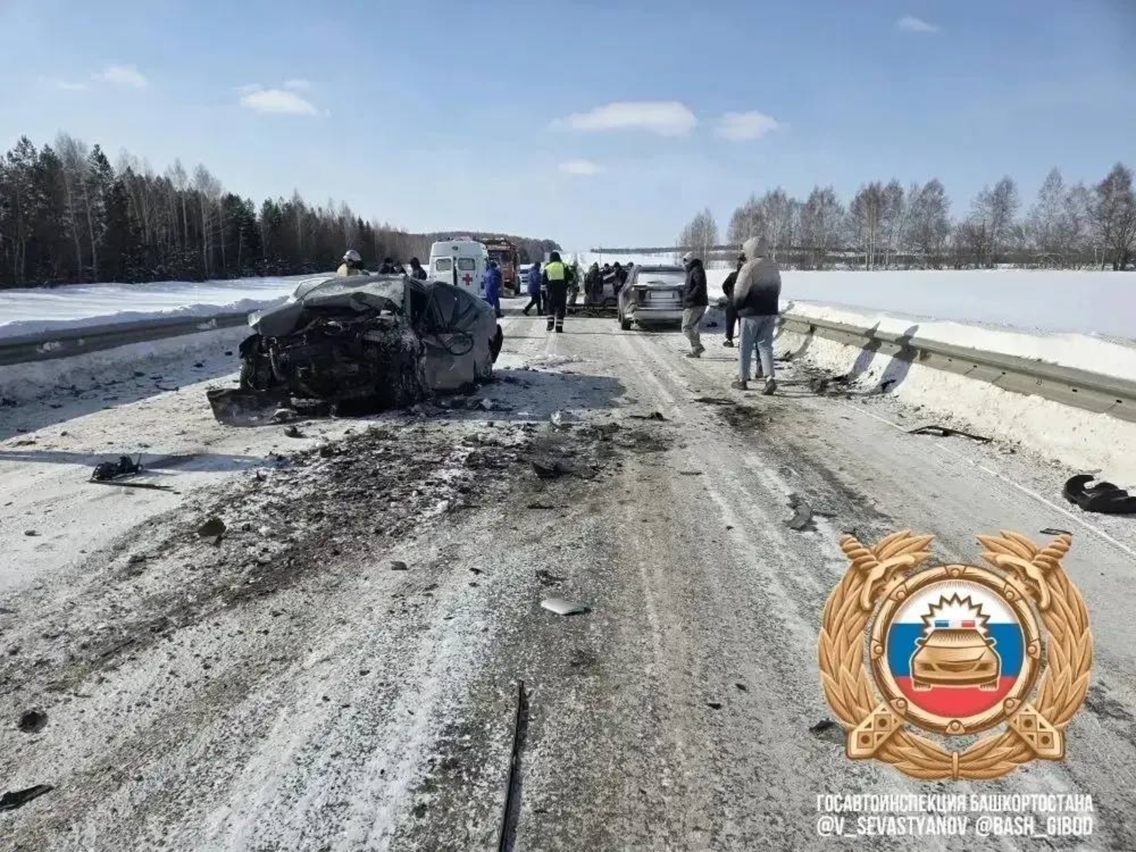 Аварияла биш кеше һәләк булған