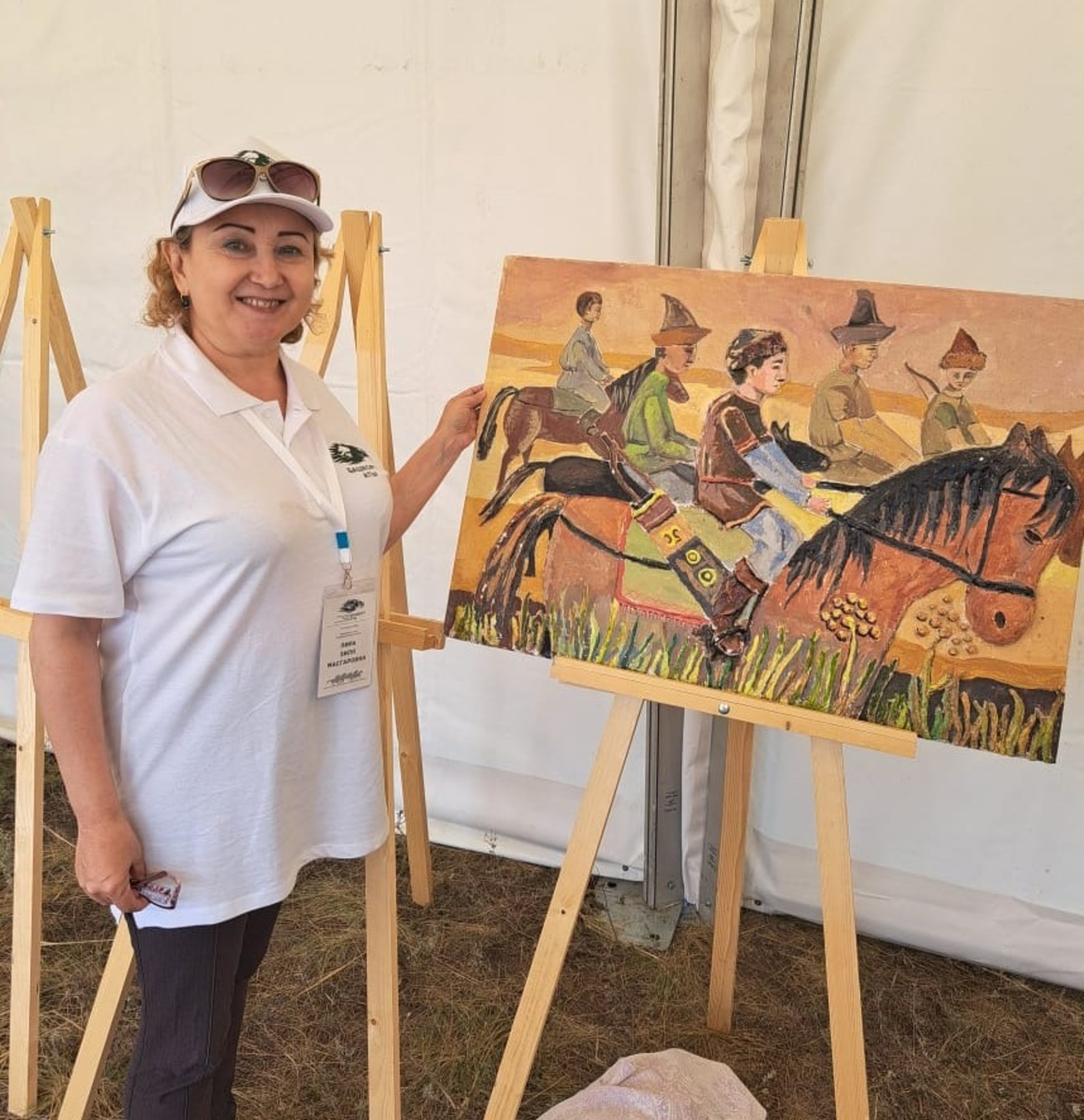 На фестиваль «Башкирская лошадь» за вдохновением приехали художники со всей Башкирии