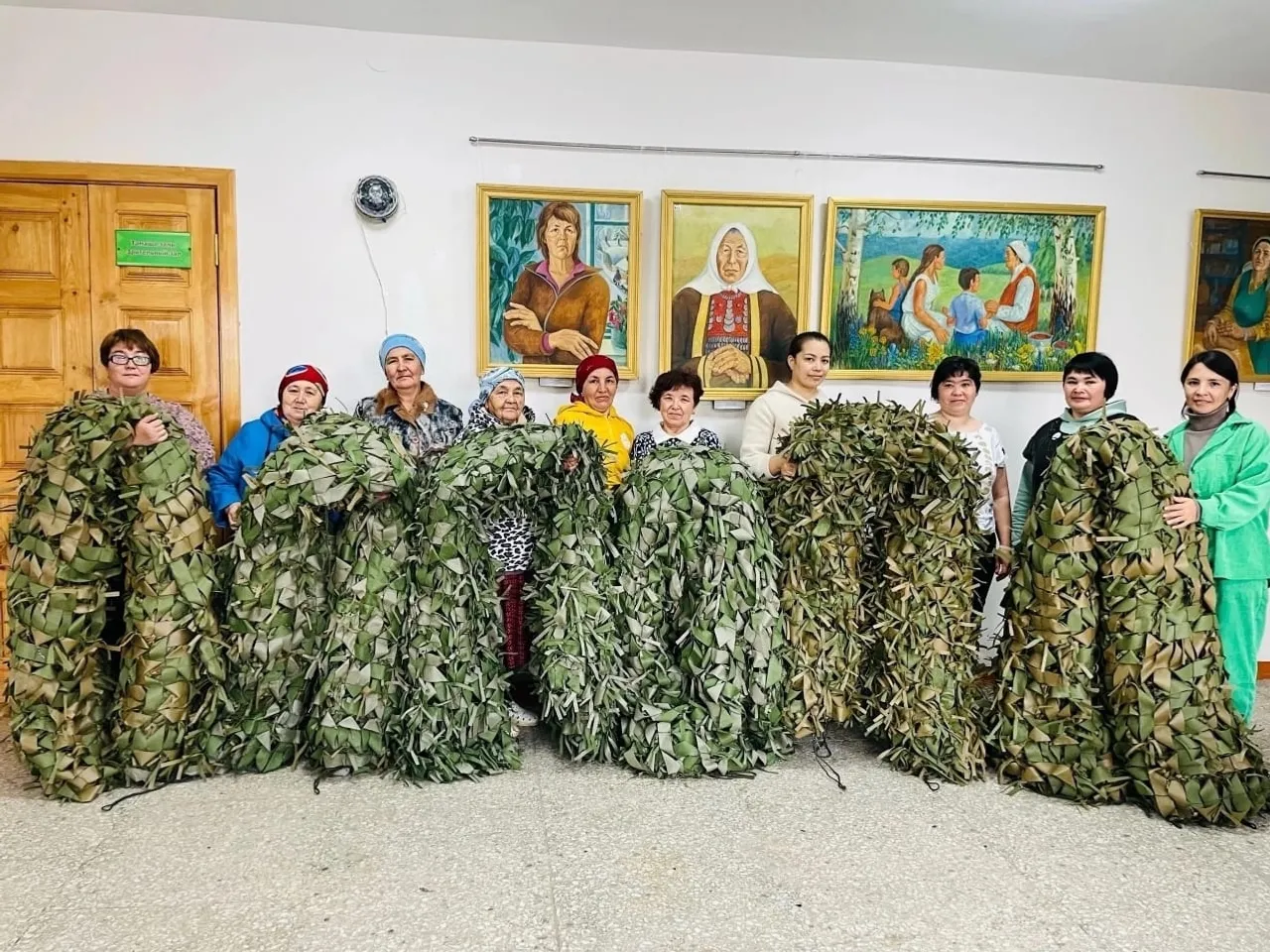 Төркмәндәрҙән - 34-се маскировкалау селтәре!