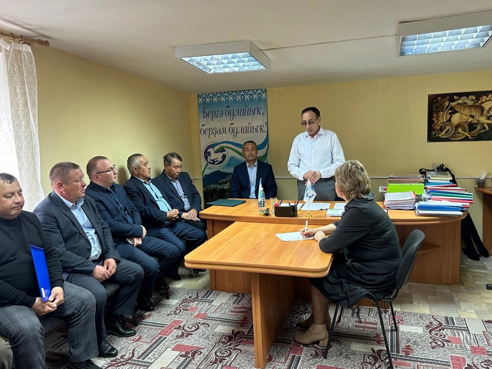 Ҡоролтайҙың ултырышы булды